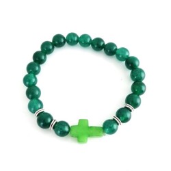 Bracelet pierre Chrysoprase