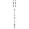 Rozenkrans kralen Crystal 8mm Rose