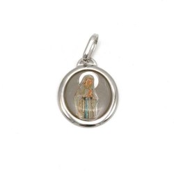 Médaille de Notre Dame de Banneux en argent. 17 mm