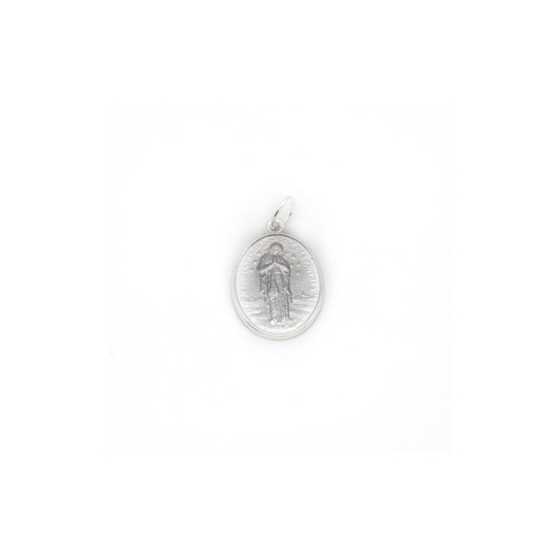 Médaille de Notre Dame de Banneux en argent. 18 mm