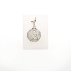 Médaille de Notre Dame de Goretti en argent. 14 mm