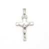 Crucifix-hanger in zilver. 24 mm