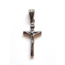 Kruis met Christus in geld. 15/30 mm