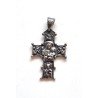 Byzantijnse kruishanger in zilver. 30 mm