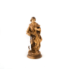 Statue de Saint Joseph charpentier en bois. 22 cm