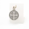 St. Benedictus medaille in zilver. 18 mm