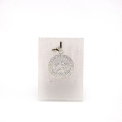 Médaille de Saint Christophe en argent. 14 mm