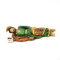 Statue de Saint Joseph endormi en résine. 40 cm