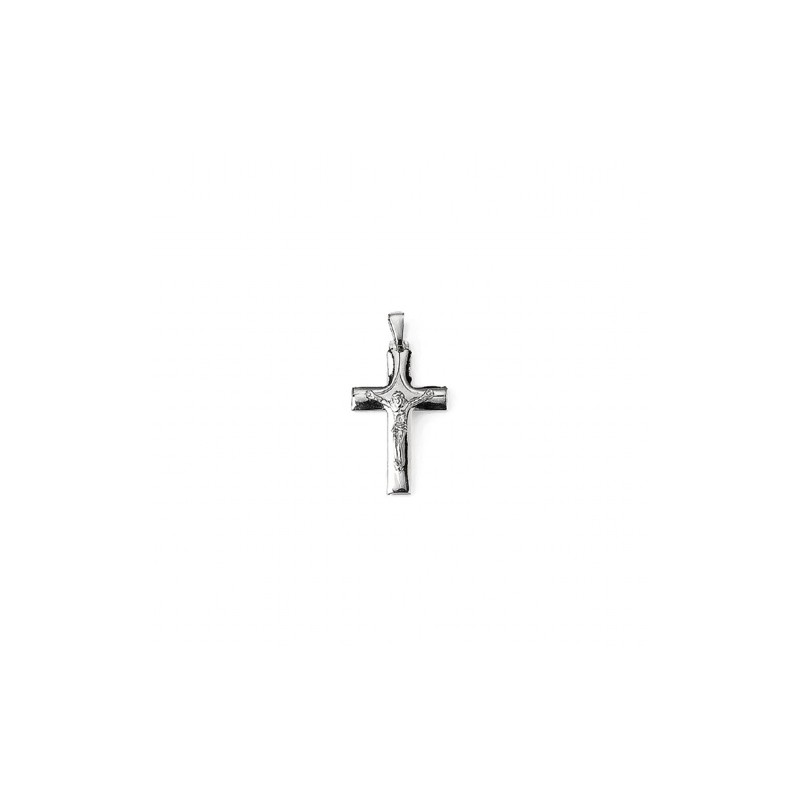 3.1cm zilveren kruishanger 3.1cm
