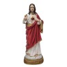Statue fibre de verre Sacré Cœur de Jésus 80cm