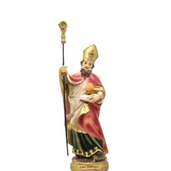 Statue St. Ambroise 20.4cm résine
