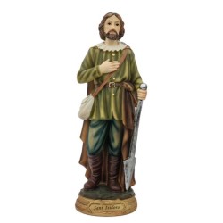 Statue St. Isidore (Agriculteur) 30.2cm résine
