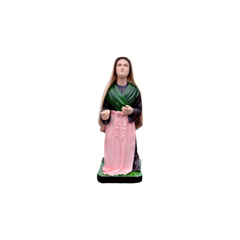 Statue de Sainte Bernadette en résine. 40 cm 