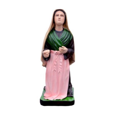 Standbeeld van Sint-Bernadette in hars. 40 cm 