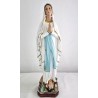 Standbeeld van Onze Lieve Vrouw van Lourdes in hars. 73 cm