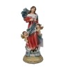 Standbeeld Marie die de knooppunten 20 cm hars versloeg