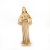 Statue de Sainte Rita en résine beige. 22 cm