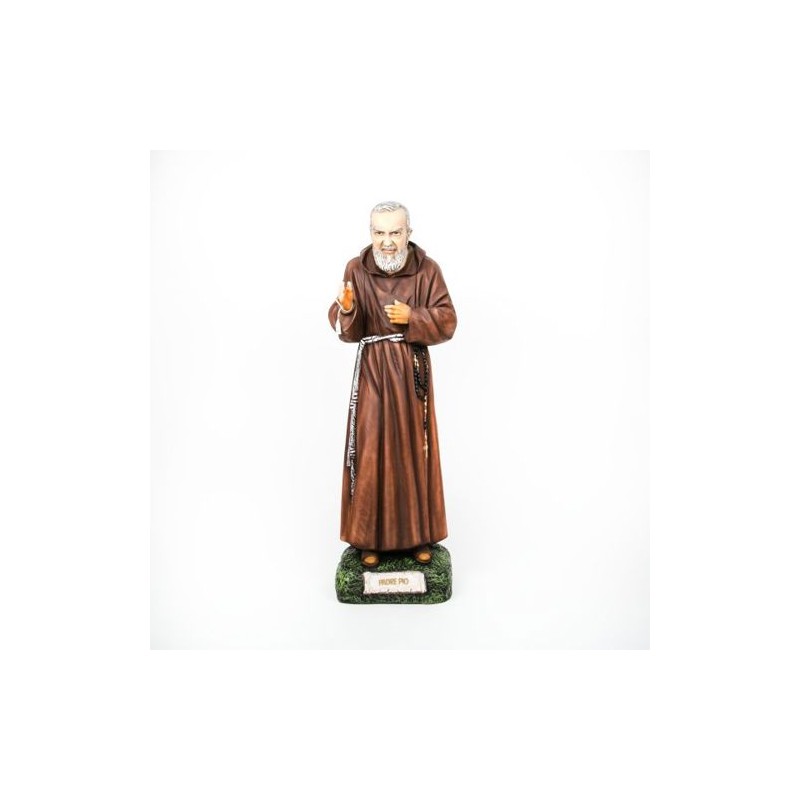 Standbeeld van Power Pio in hars. 90 cm