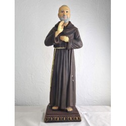 Statue de Padre Pio 80 CM Polyester 