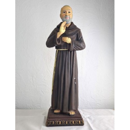 Statue de Padre Pio 80 CM Polyester 