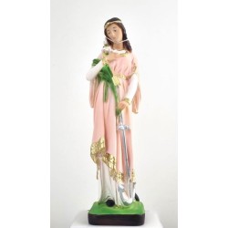 Standbeeld van Sint-Philomène in hars. 30 cm