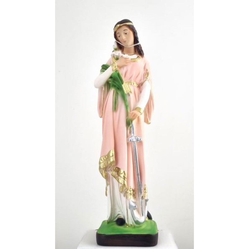 Statue de Sainte Philomène en résine. 30 cm