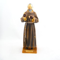 Standbeeld van Power Pio in hars. 32,5 cm