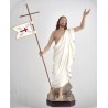 Statue de la résurrection de Jésus en résine. 50 cm