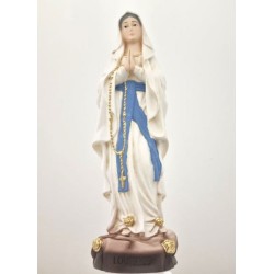 ND Lourdes Statue 30 cm hars