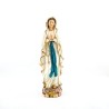 Standbeeld van Onze Lieve Vrouw van Lourdes in hars. 30 cm