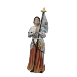 Statue Jeanne D'Arc  20.2cm résine