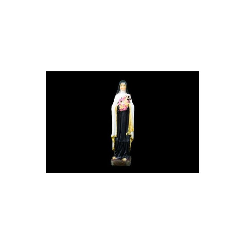 Standbeeld van St. Teresa in hars. 15 cm