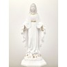 Statue Miraculeuse Blanc/Or 15cm résine