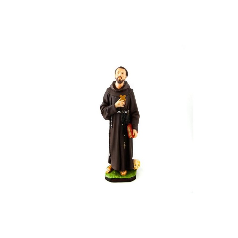 Standbeeld van Sint-Francis in hars. 40 cm