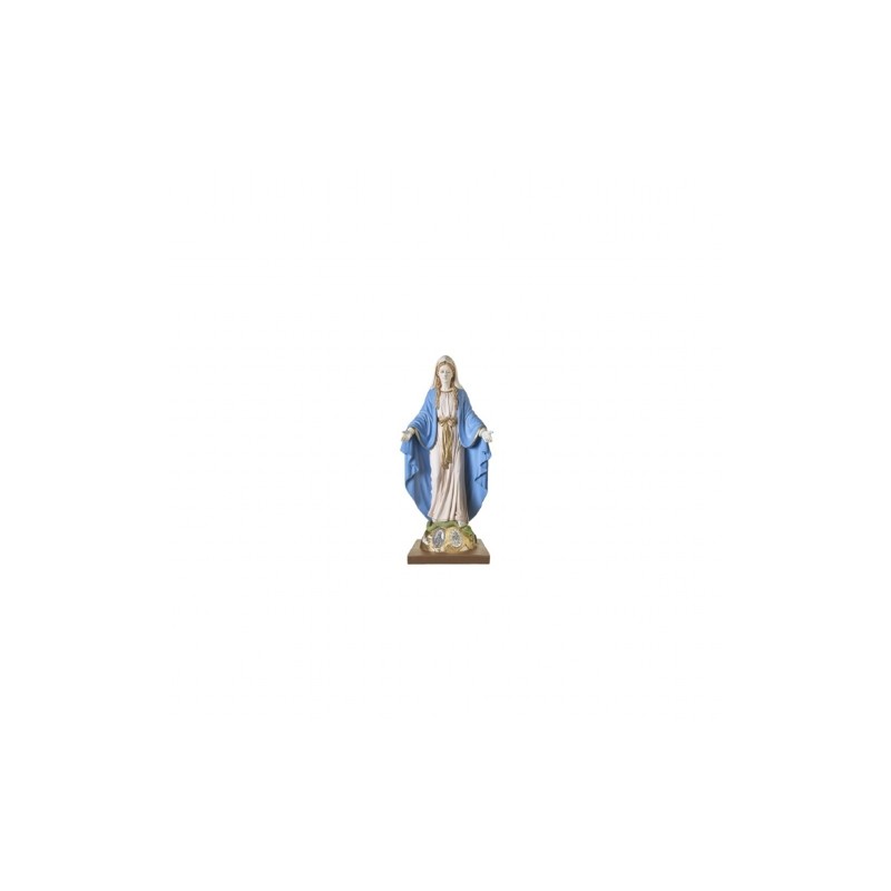 Wonderbaarlijk standbeeld 20cm met metalen medaille
