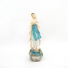 Standbeeld van Onze Lieve Vrouw van Lourdes in hars. 18 cm