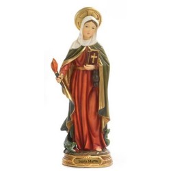 Statue Ste Marthe (Marta) 19.8 cm résine
