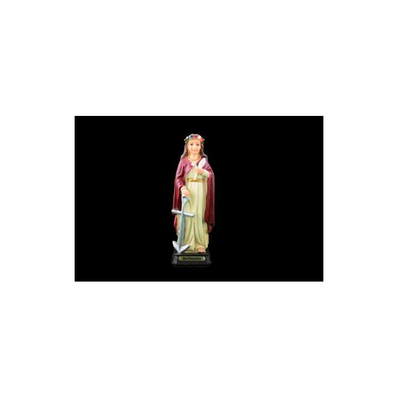 Standbeeld van Sint-Philomène in hars. 15 cm