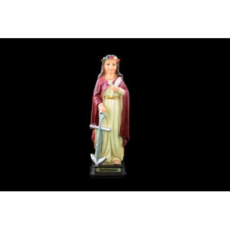 Standbeeld van Sint-Philomène in hars. 15 cm