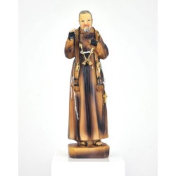 Statue Padre Pio 15CM résine