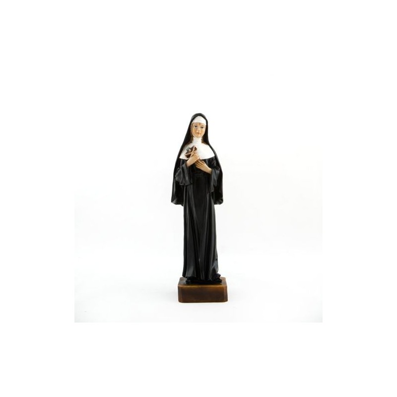 Standbeeld van Saint Rita in hars. 20 cm
