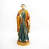 Statue de Saint Pierre en résine. 20 cm