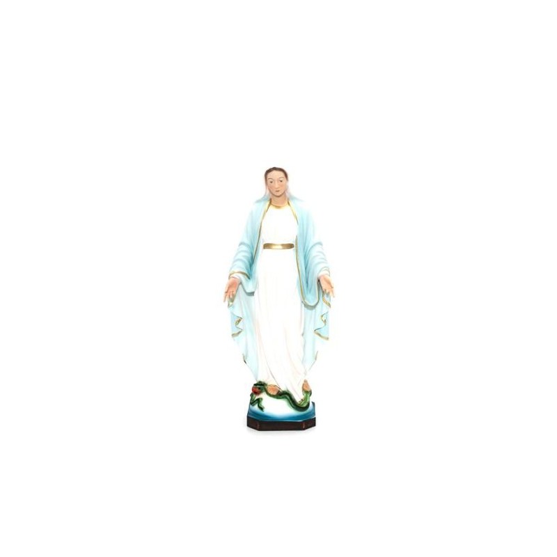 Standbeeld van de wonderbaarlijke maagd in hars. 30 cm