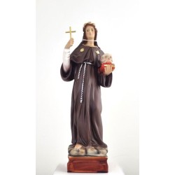 Statue Ste Rosalie 30cm résine