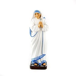Standbeeld van Moeder Teresa van Calcutta in hars. 30 cm