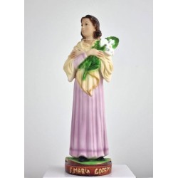 Statue de Maria Goretti en résine. 30 cm