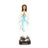 Standbeeld van Onze Lieve Vrouw van Lourdes in hars. 30 cm