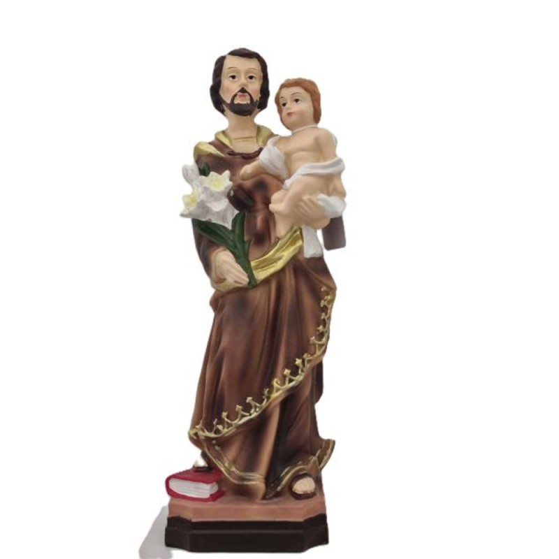 Statue Saint Joseph 30cm résine