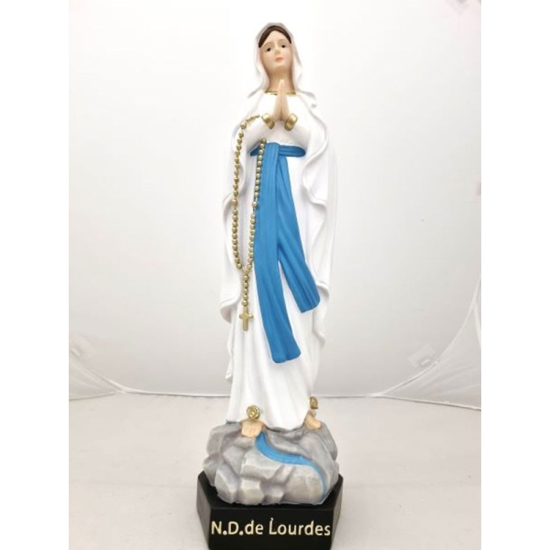 Virgin Statue versierde 50cm hars
