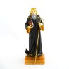 Standbeeld van Saint Benoit in hars. 21 cm